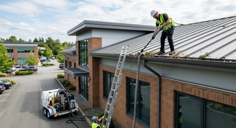 Church Gutter Cleaning in Sacramento, CA