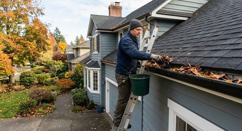 Rain Gutter Clearing in Baltimore, MD