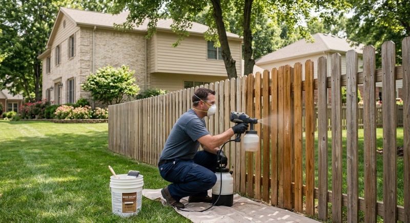 Fence Sealing in Gig Harbor, WA