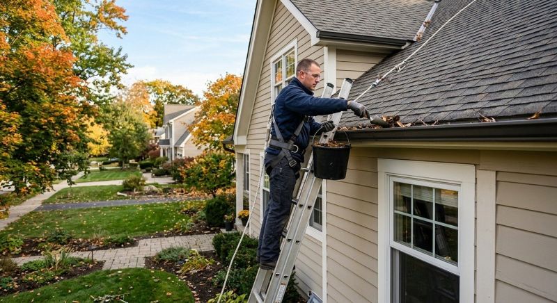 Gutter Downspout Unclogging in Bergen County, NJ