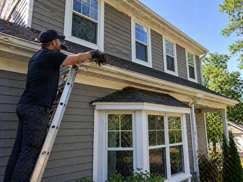 Gutter Downspout Unclogging in Boulder, CO
