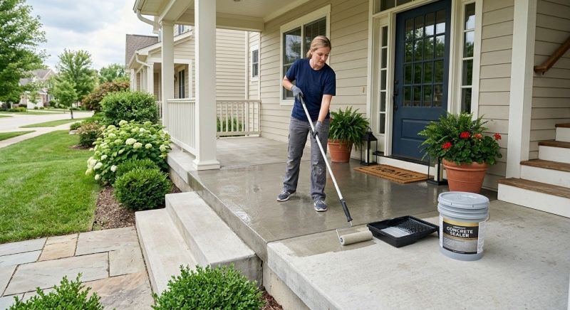 Sidewalk Concrete Sealing in Seattle, WA